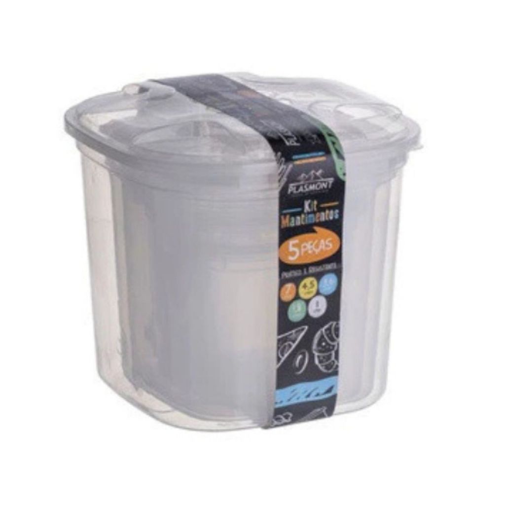 Pote Plástico Transparente Quadrado: Onde Comprar | BuscaProdutos