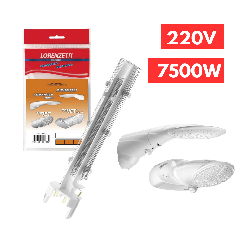 Ducha Lorenzetti Advanced Multitemperaturas 220v 7500w: Onde Comprar | BuscaProdutos