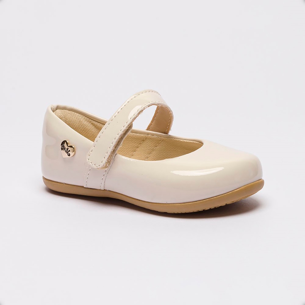 Sapatilha Infantil Bebê Menina Classic Batizado Conforto Bege Rosa Pequito em Oferta na Shopee