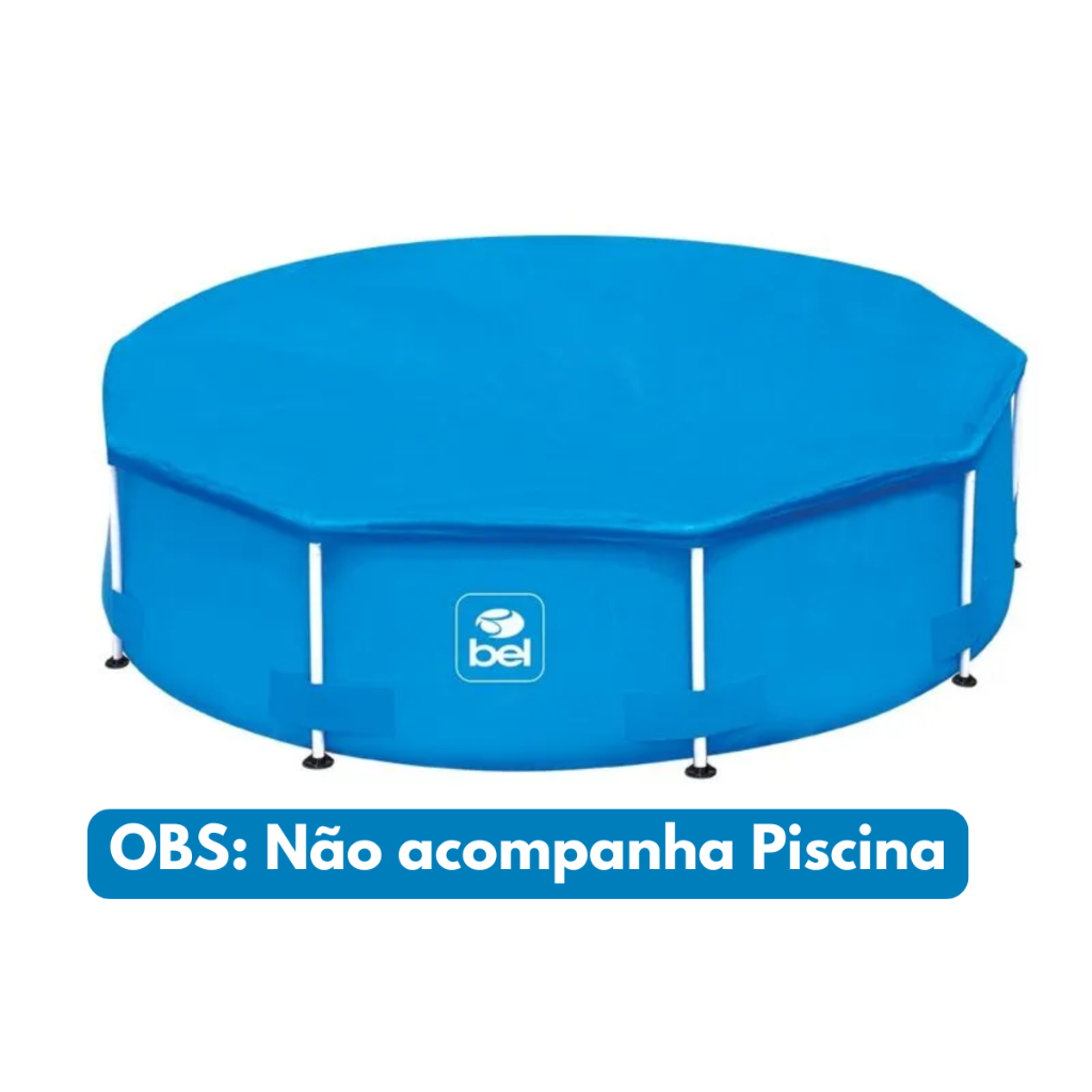 Cobertura para Piscina Estrutural 3,66m Bel