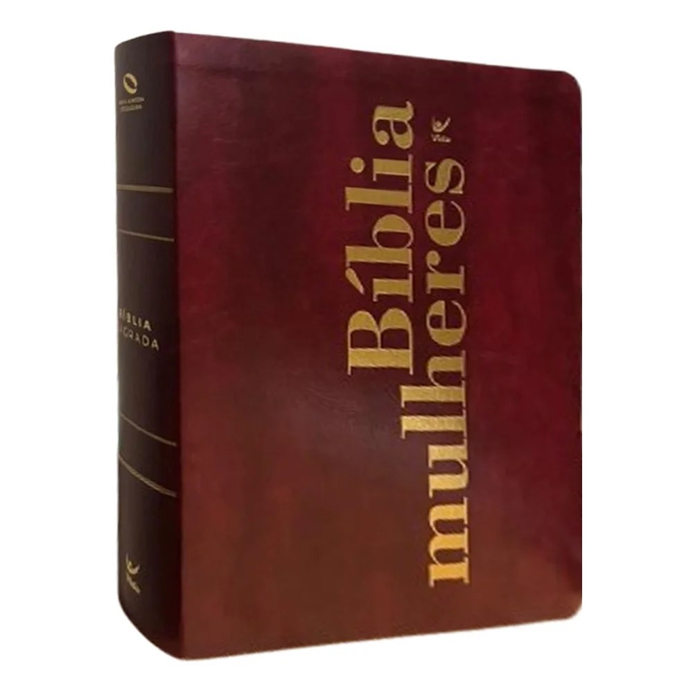 Bíblia Mulheres - NAA - Duas Colunas - Capa Vinho em Oferta na Shopee