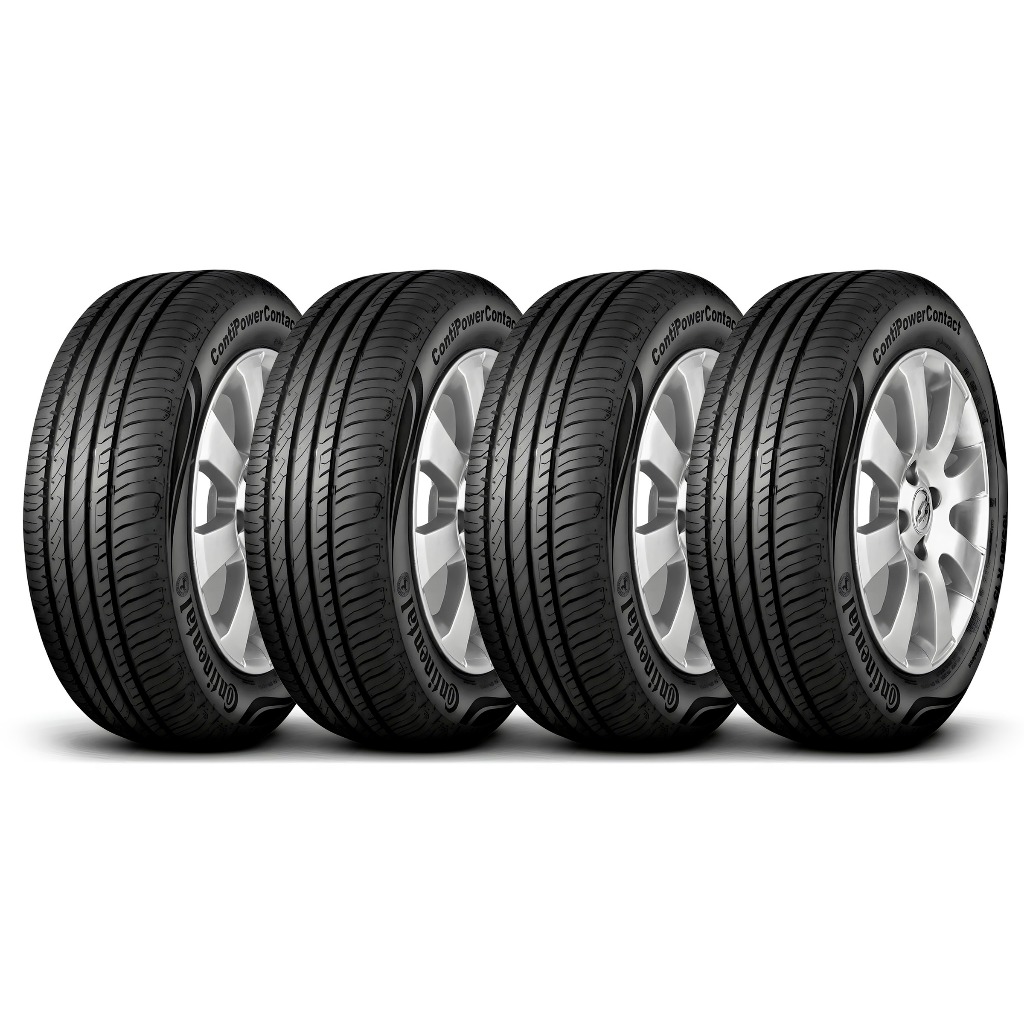 Kit 4 Pneus 205/55R17 Continental ContiPowerContact 91V Original Nissan Kicks, Fluence em Oferta na Shopee