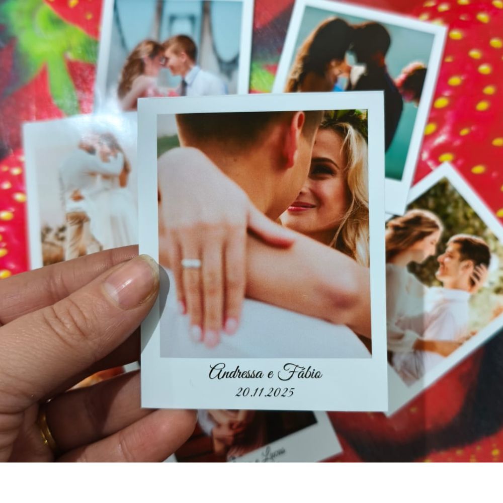 Mini Fotos Personalizadas - Tamanho 7x9cm- Envio  rápido.