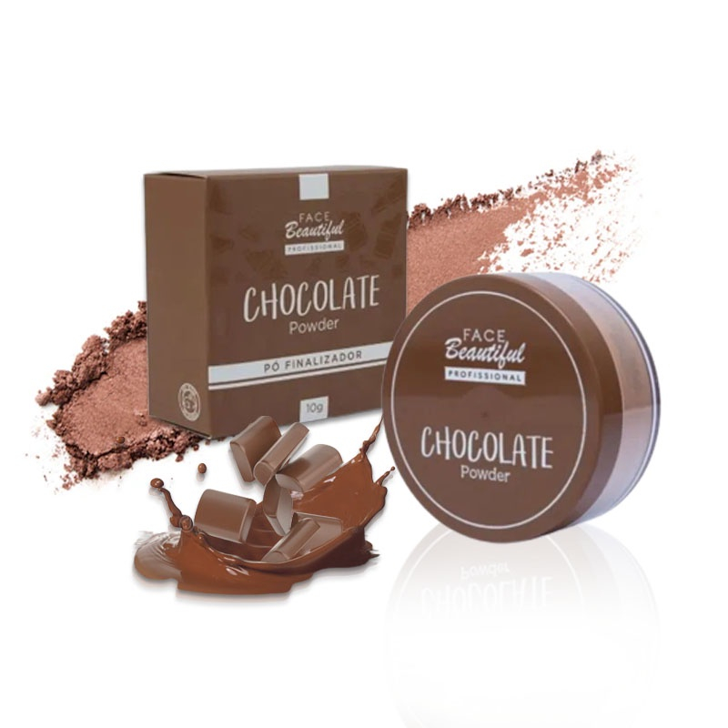 Pó Chocolate Powder Finalizador Face Beautiful 10g