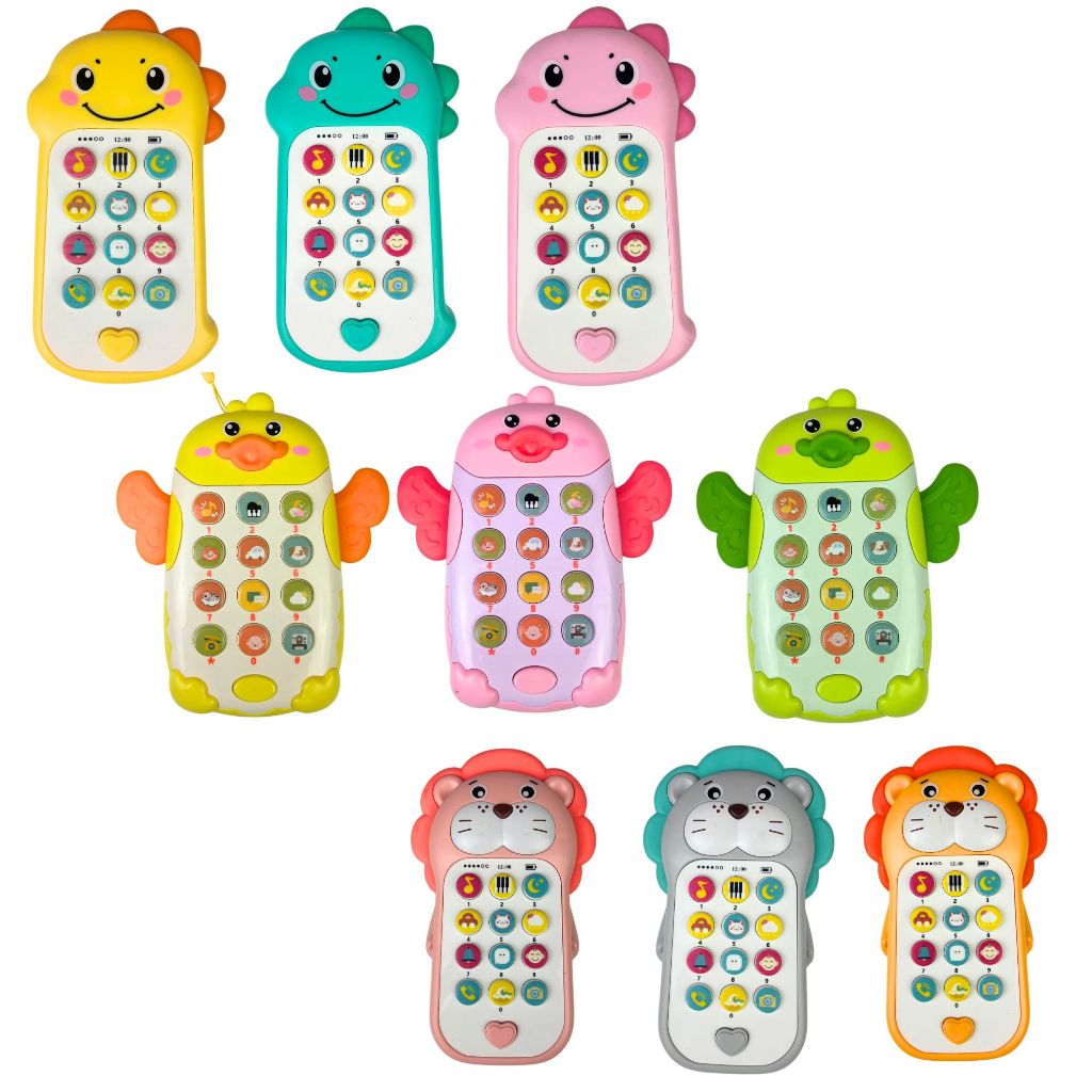 Telefone Celular Infantil Musical Interativo De Brinquedo Diversos
