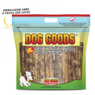 Petisco Para Cães Natural Dog Goods Roll Mini 5"x8mm com Cobertura de Pasta de Carne Bovina em Oferta na Shopee