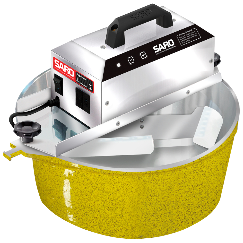 Misturador Elétrico Automático Panela 10 Litros Amarelo em Oferta na Shopee