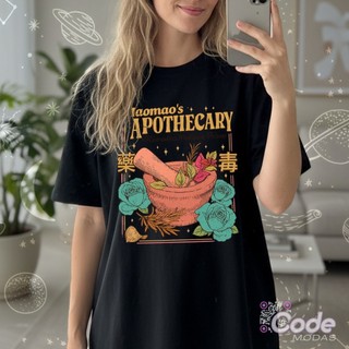 Camisa 100%Algoodão Unissex Maomao The Apothecary Diaries