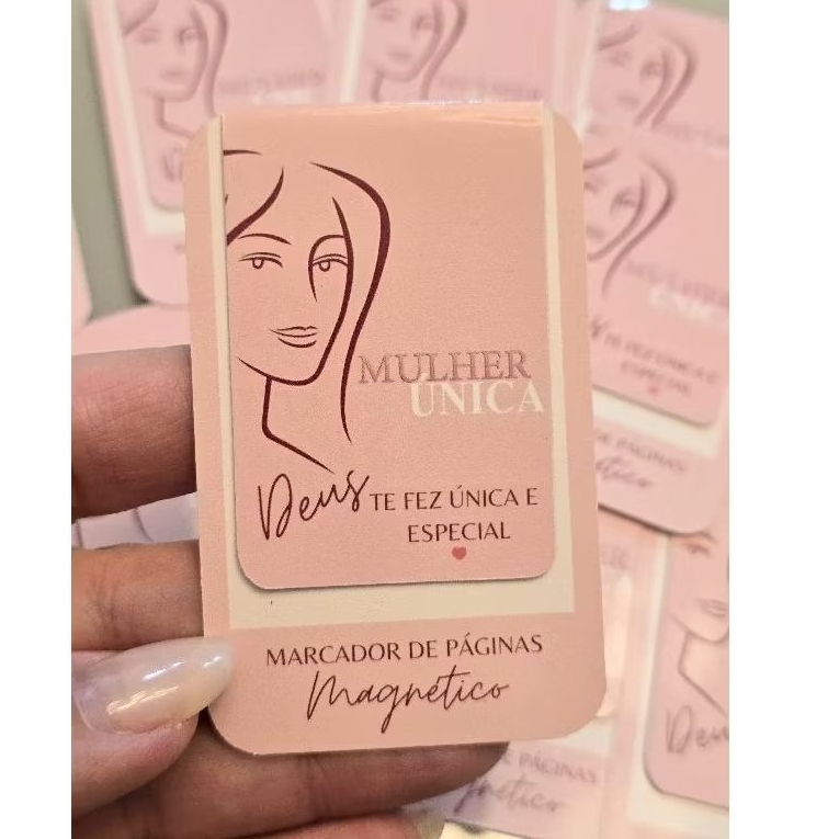 20 a 100 UN Marcador de Página Magnético – Personalizado com Seu Tema Favorito em Oferta na Shopee