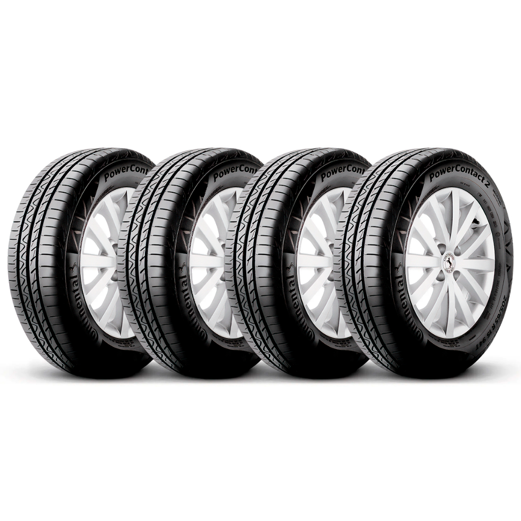 Kit 4 Pneus 185/70R14 Continental PowerContact 2 88H