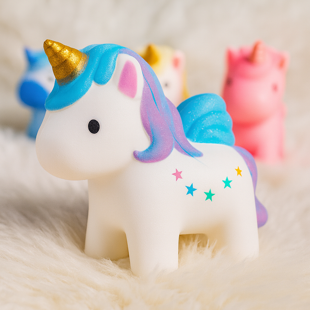 Squish Mochi Bichinho Macio De Apertar Fidget Unicornio em Oferta na Shopee