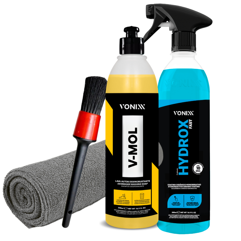 Hydrox Fast Vonixx Coating Cerâmico Hidrorreativo V-mol para Limpeza Pesadas
