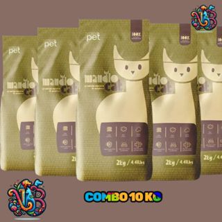 Mandiocat 10kgs Areia Higiênica 100% Natural e Biodegradavel em Oferta na Shopee