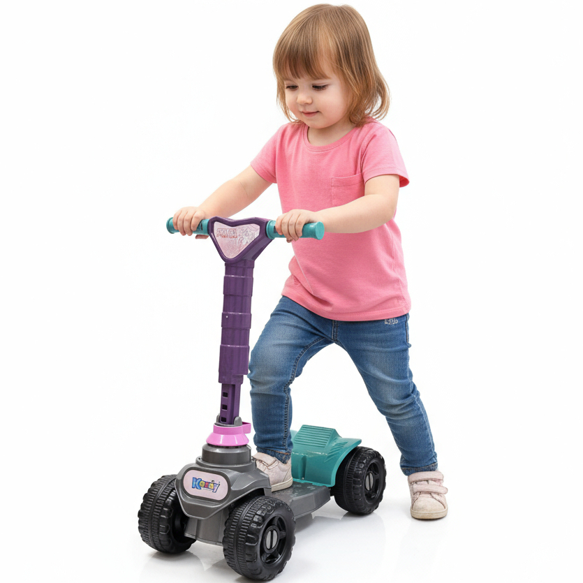 Patinete Infantil Dobrável Aranha Girl Spider - Menina Tiffany com Certificação Inmetro em Oferta na Shopee