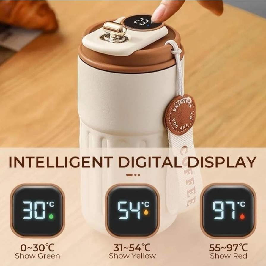 copo térmico de 460ml café em aço inoxidável 316 presente de aniversário