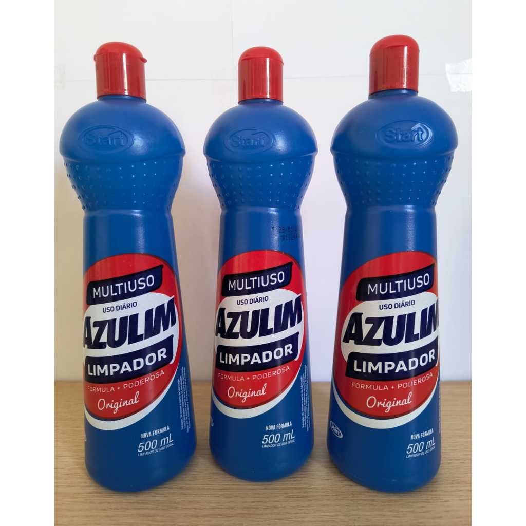 Kit Multiuso Azulim 500 ml - 3 unid em Oferta na Shopee