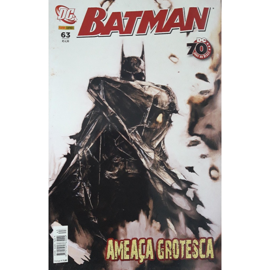 HQ DC Batman 63 - Ameaça grosteca - Panini Comics  - 2008