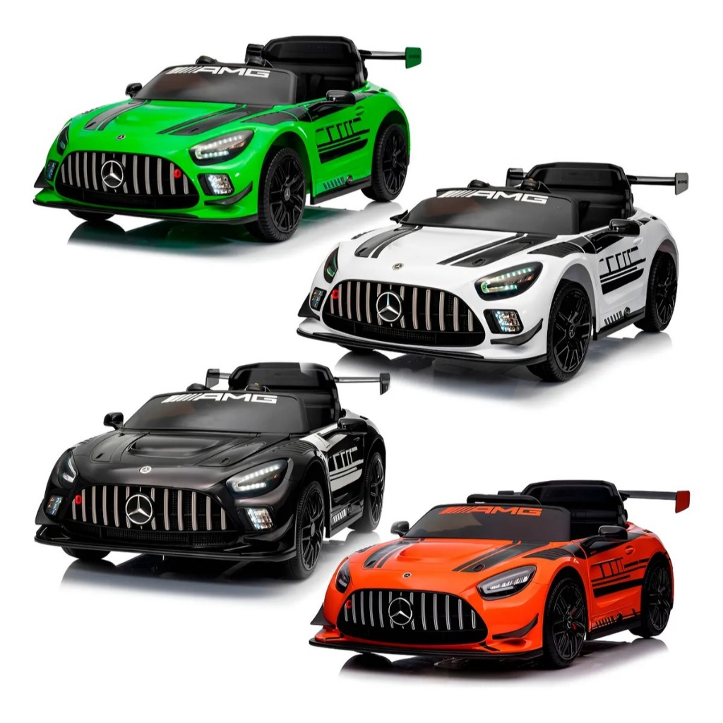 Mini Carrinho Elétrico Infantil Mercedes Benz Gt3  Licenciado Oficial Cores em Oferta na Shopee