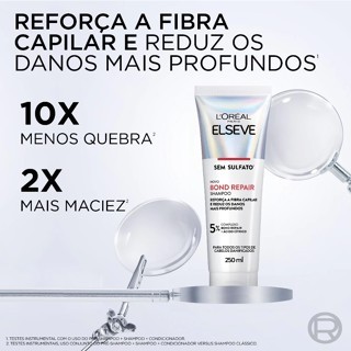 Kit Elseve Bond Repair - Pré Shampoo 200ml + Shampoo 200ml + Condicionador 200ml · foto 2