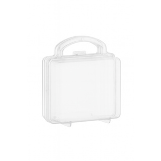 Kit 50 Maletinha acrilica plástico transparente cristal lembrancinha e brinde em Oferta na Shopee