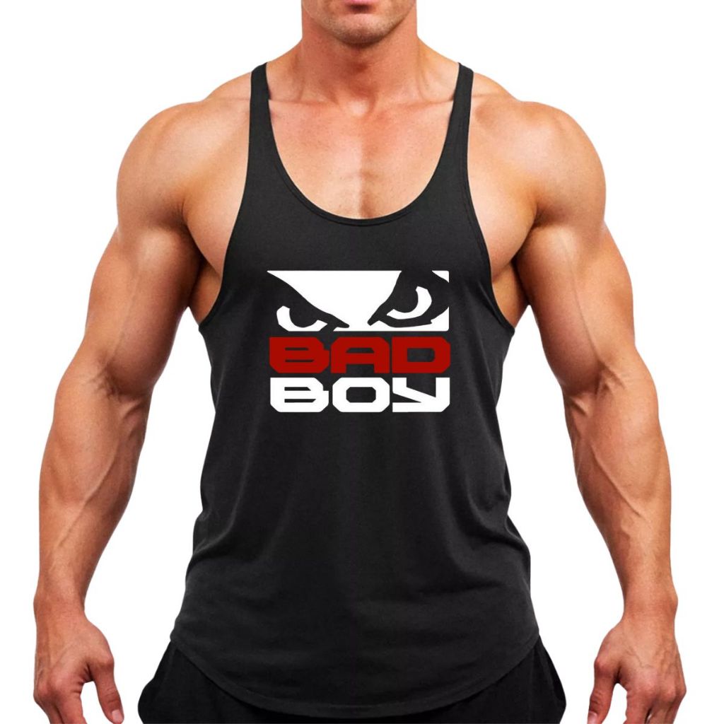 Regata Masculina Academia Badboy NV Camiseta Cavada Bodybuilder