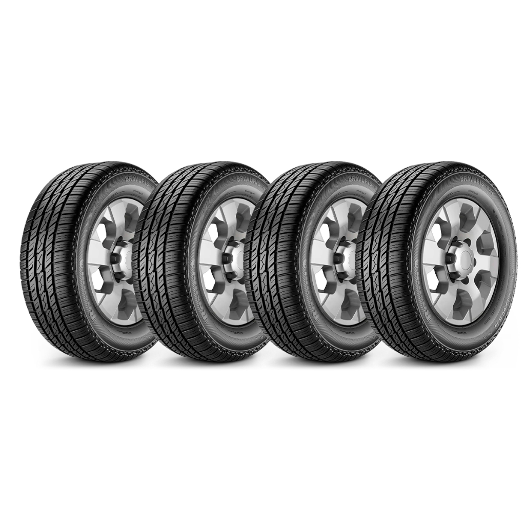 Kit 4 Pneus 225/55R18 Barum Bravuris 4X4 98V By Continental Aro 18 em Oferta na Shopee