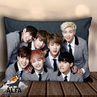 Almofada BTS Kpop Personalizada em Oferta na Shopee
