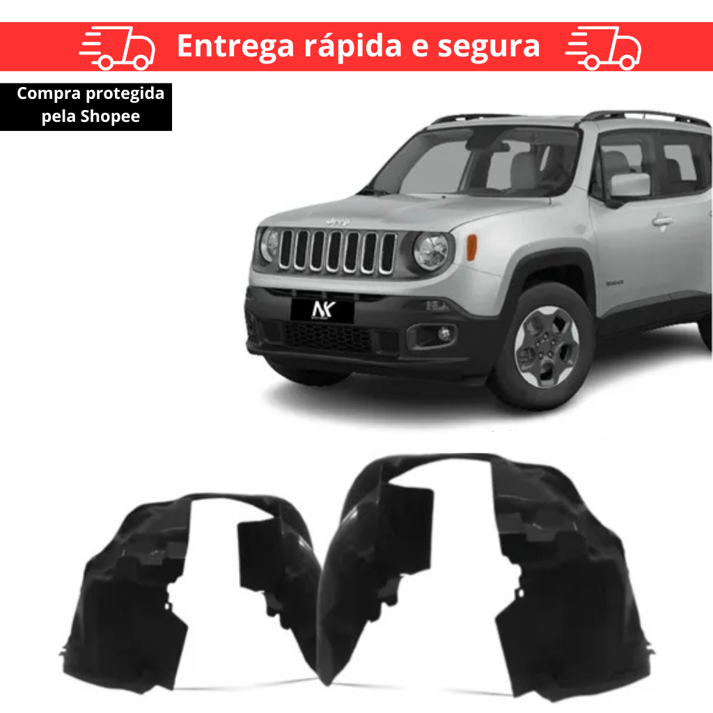 Par/Un Parabarro Dianteiro Renegade 2015 2016 2017 2018 2019 2020 2021 2022 2023 2024 Direito em Oferta na Shopee