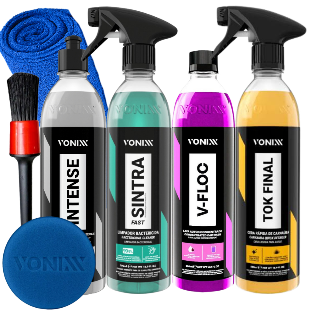 Kit Shampoo V-Floc Cera Tok Final Sintra Fast Intense Vonixx