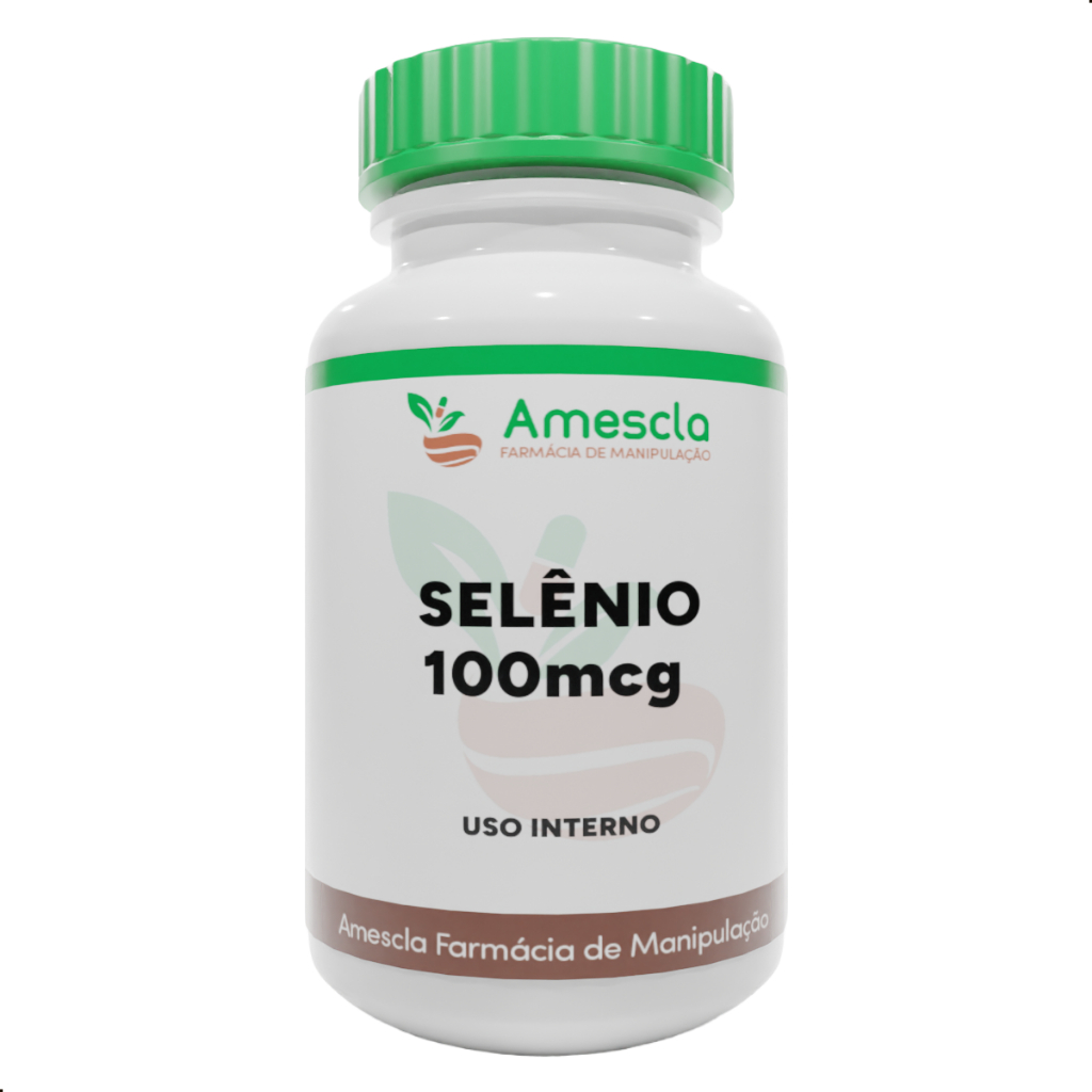 Selênio Quelato 100mcg Com 60 ou 120 Cápsulas em Oferta na Shopee