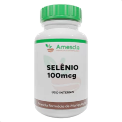 Selênio Quelato 100mcg Com 60 ou 120 Cápsulas
