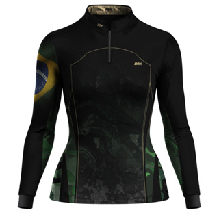 Camisas Agro Brasil Femininas Fazendeira Pescaria Brk Camufladas com Proteção Solar UV50+ em Oferta na Shopee