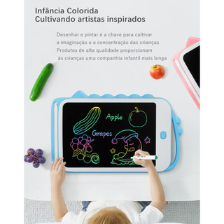 Lousa Mágica Tela Lcd Tablet Infantil De Escrever E Desenhar 8.5  Polegadas