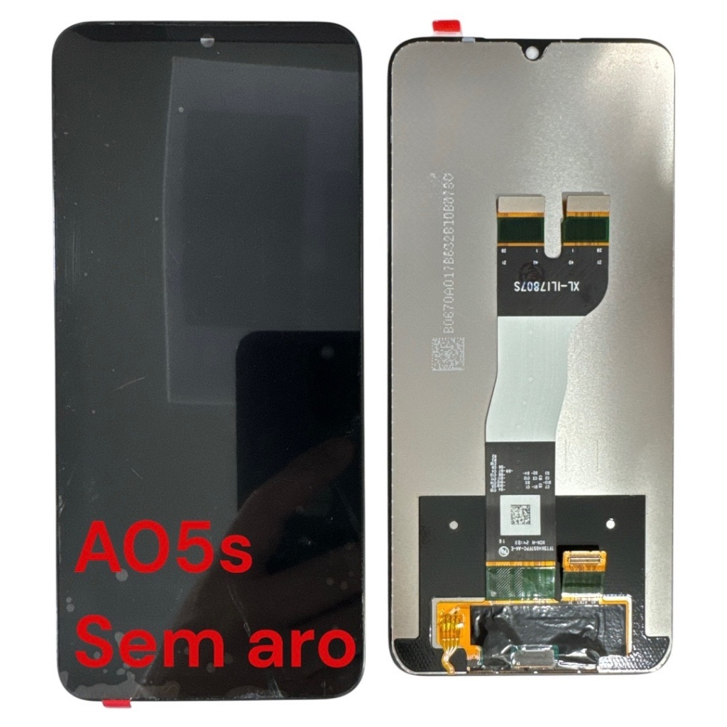 Display Tela Frontal Touch lcd Galaxy A05s A057 sem aro/com aro