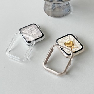 Novo Case Capa para Apple Watch Series 9 8 7 6 5 4 3 2 1 Se Ultra aberto pc anti-queda 38 40 41 42 44 45 49MM em Oferta na Shopee