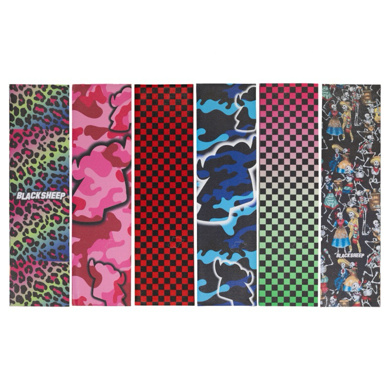 Lixa Skate Black Sheep Emborrachada Premium Importada