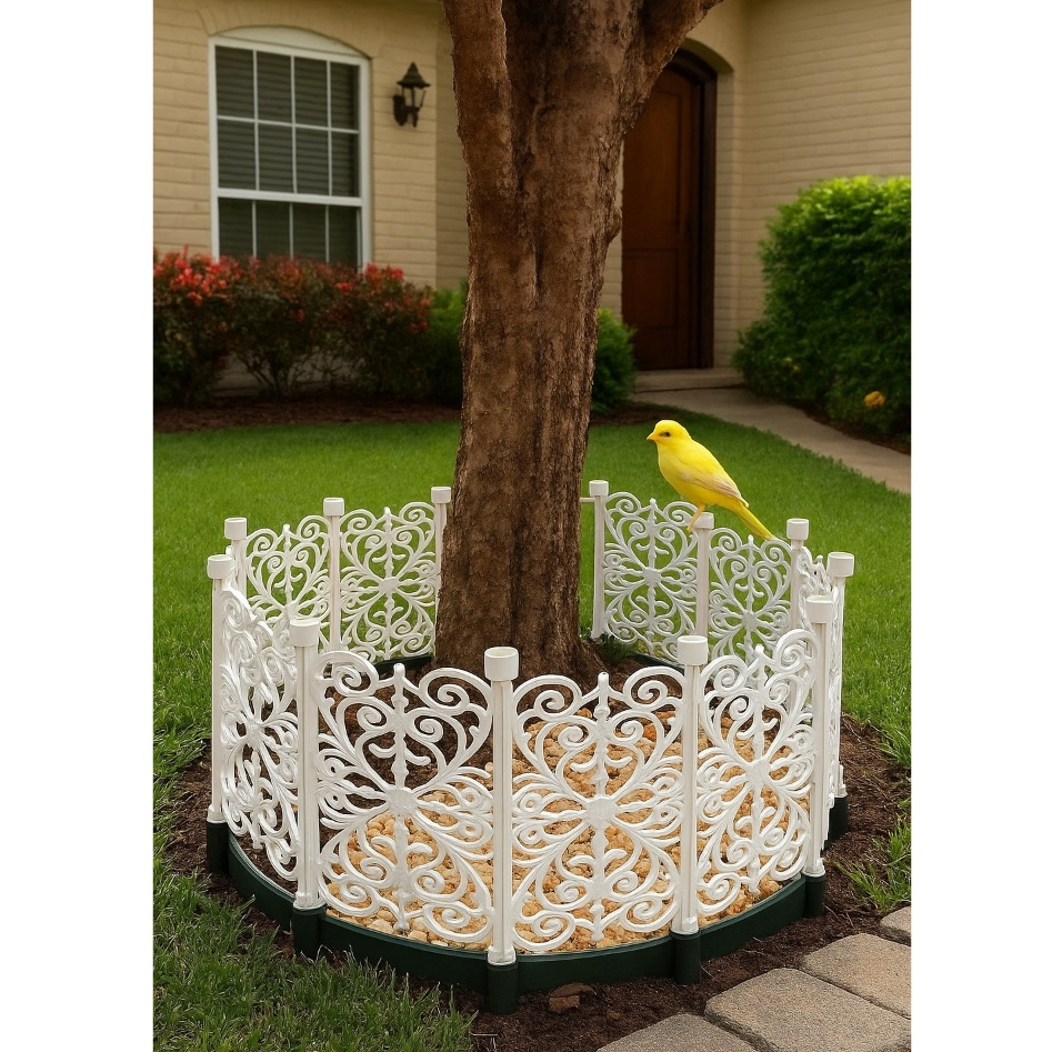 Cerquinha Para Jardim Decoração Organização 42x23cm