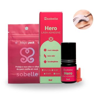 Cola Adesivo Para Extensão de Cílios Sobelle Hero 3ml em Oferta na Shopee