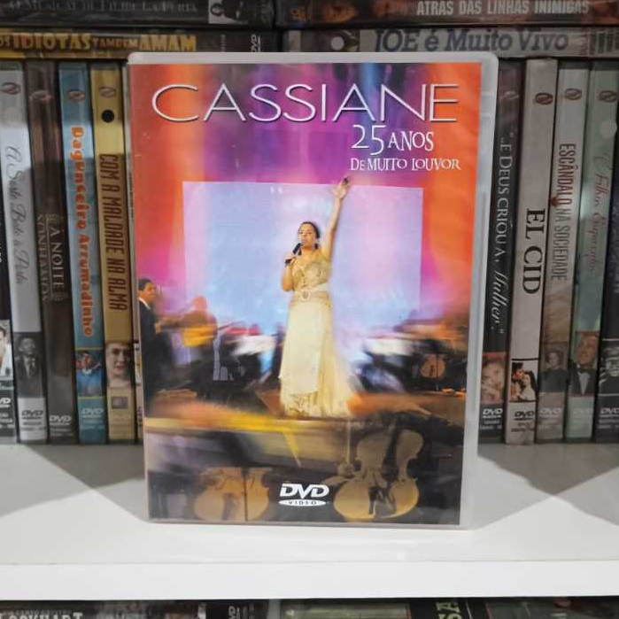 DVD CASSIANE - 25 ANOS DE MUITO LOUVOR