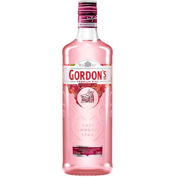 GIN GORDONS PINK GARRAFA 700ML em Oferta na Shopee