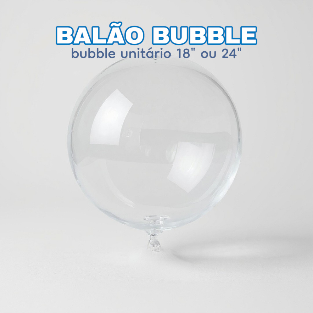 Balão Bubble Profissional 18 ou 24 Polegadas Transparente Cristal Bolha Festas Decoração em Oferta na Shopee