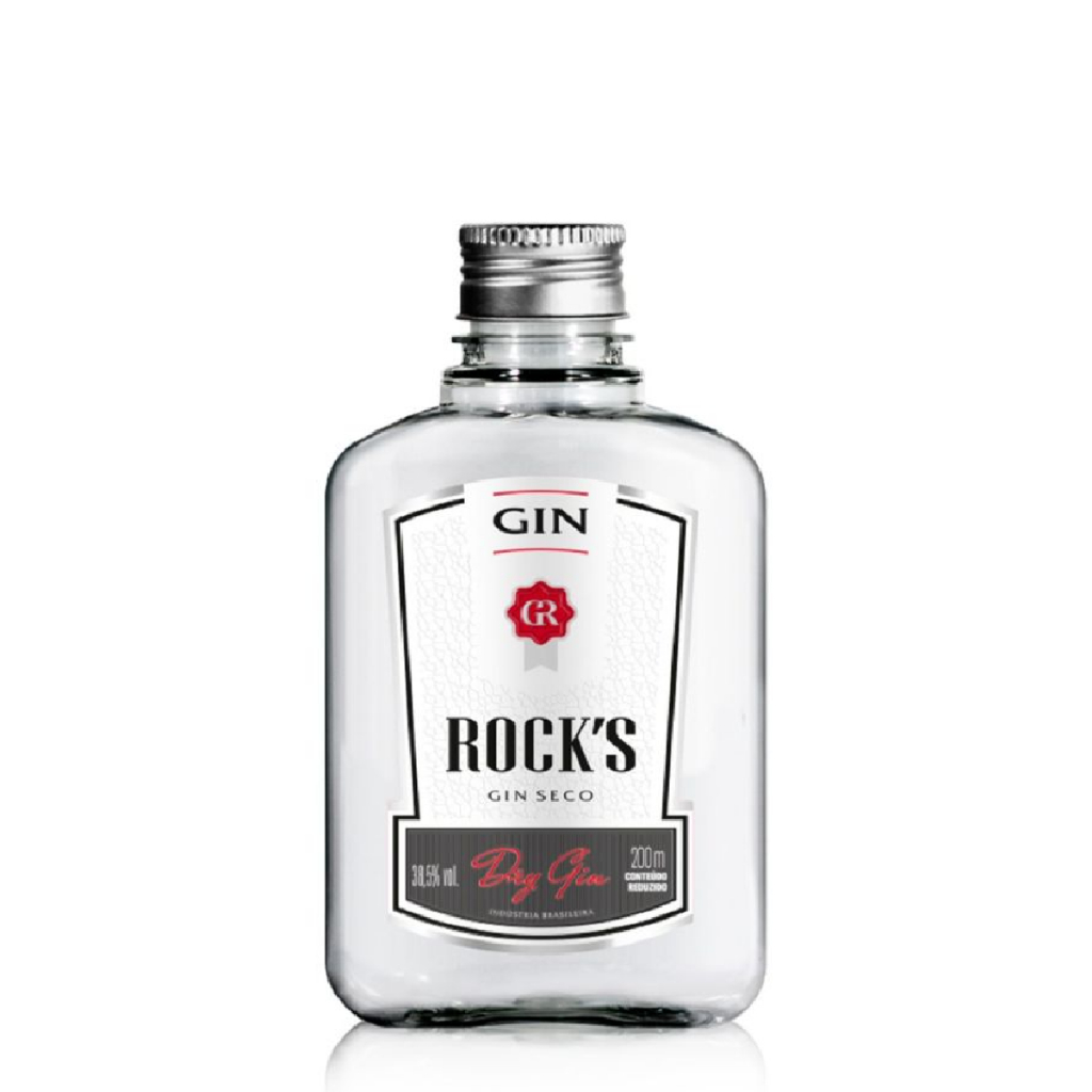 GIN ROCKS GARRAFA DE 200ML em Oferta na Shopee