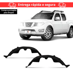 Par/Un Parabarro Dianteiro Frontier 2008 2009 2010 2011 2012 a 2016 ASA URUBU MORCEGAO FORRO RODA