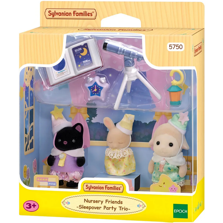 Sylvanian Families Amigos Do Jardim Noite Do Pijama - Epoch 5750 em Oferta na Shopee