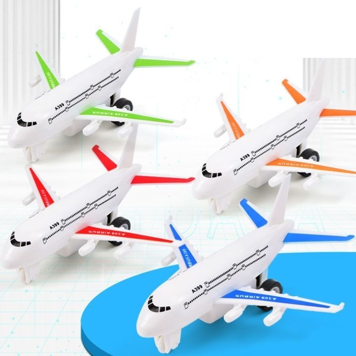 Avião de plástico com rodas, alta qualidade, crianças, brinquedo, veículo, avião