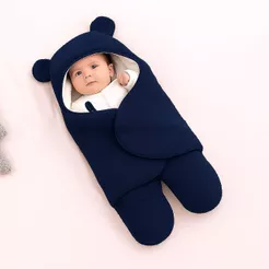 Saco De Dormir Luxo Para Bebe Dupla Face Pra Maternidade