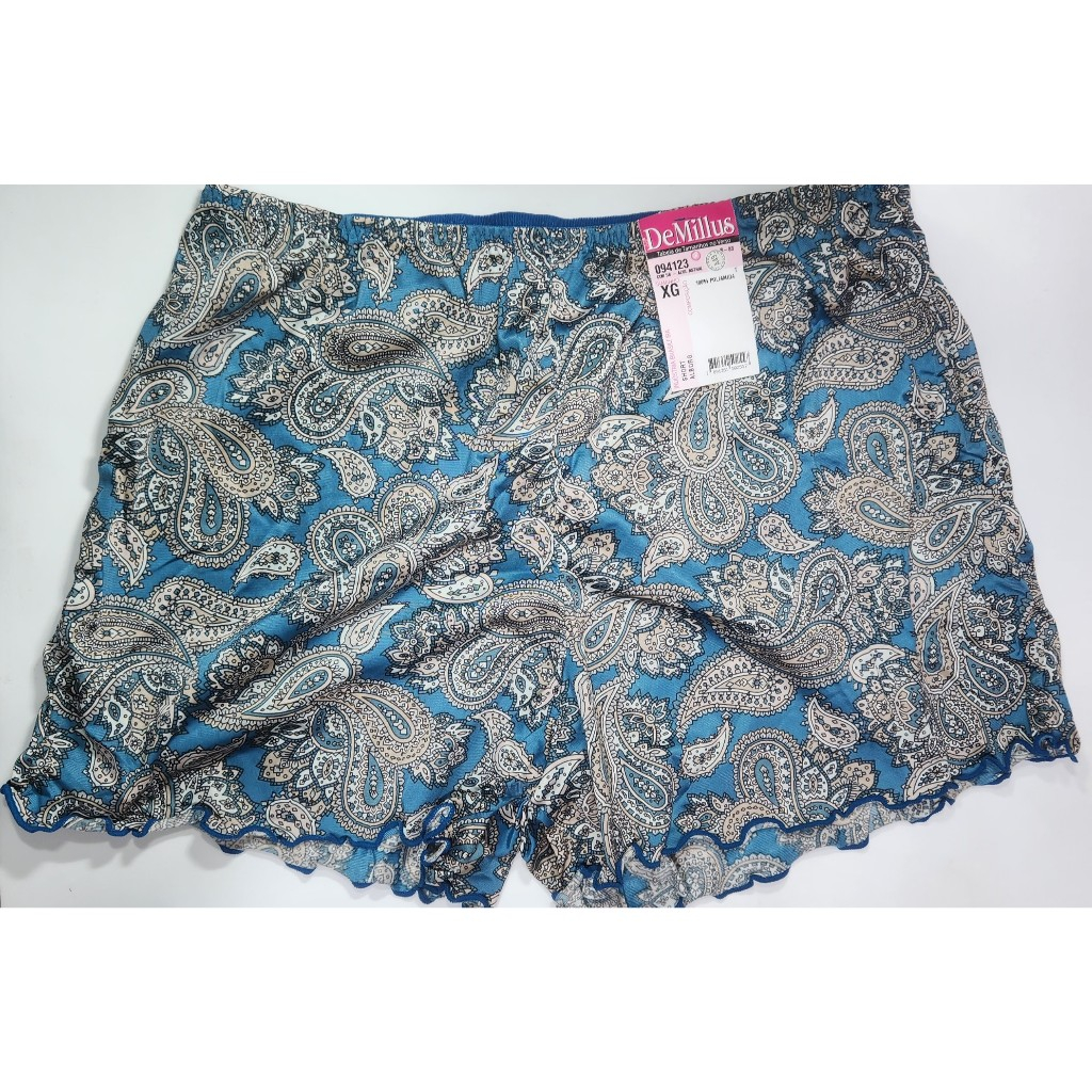 SHORT DOLL DEMILLUS ALBORG - TAM. XG - COR AZUL ASTRAL
