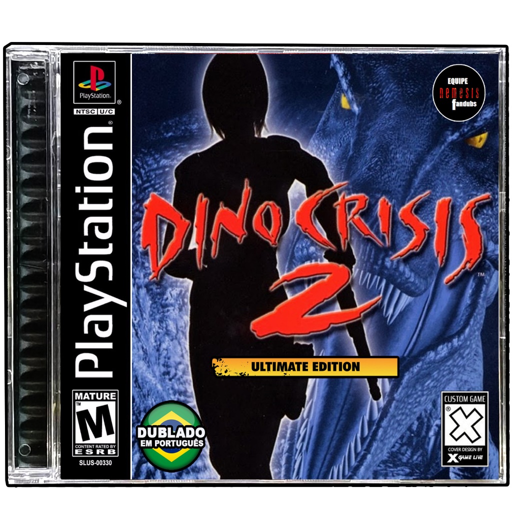 Dino Crisis 2 - Repro / Patch Game  Play 1/ PSONE / PS3 Hen