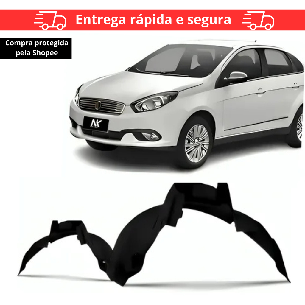 Par/Un Parabarro Dianteiro Grand Siena 2012 2013 2014 2015 2016 2017 2018 2019 2020 2021 2022 em Oferta na Shopee