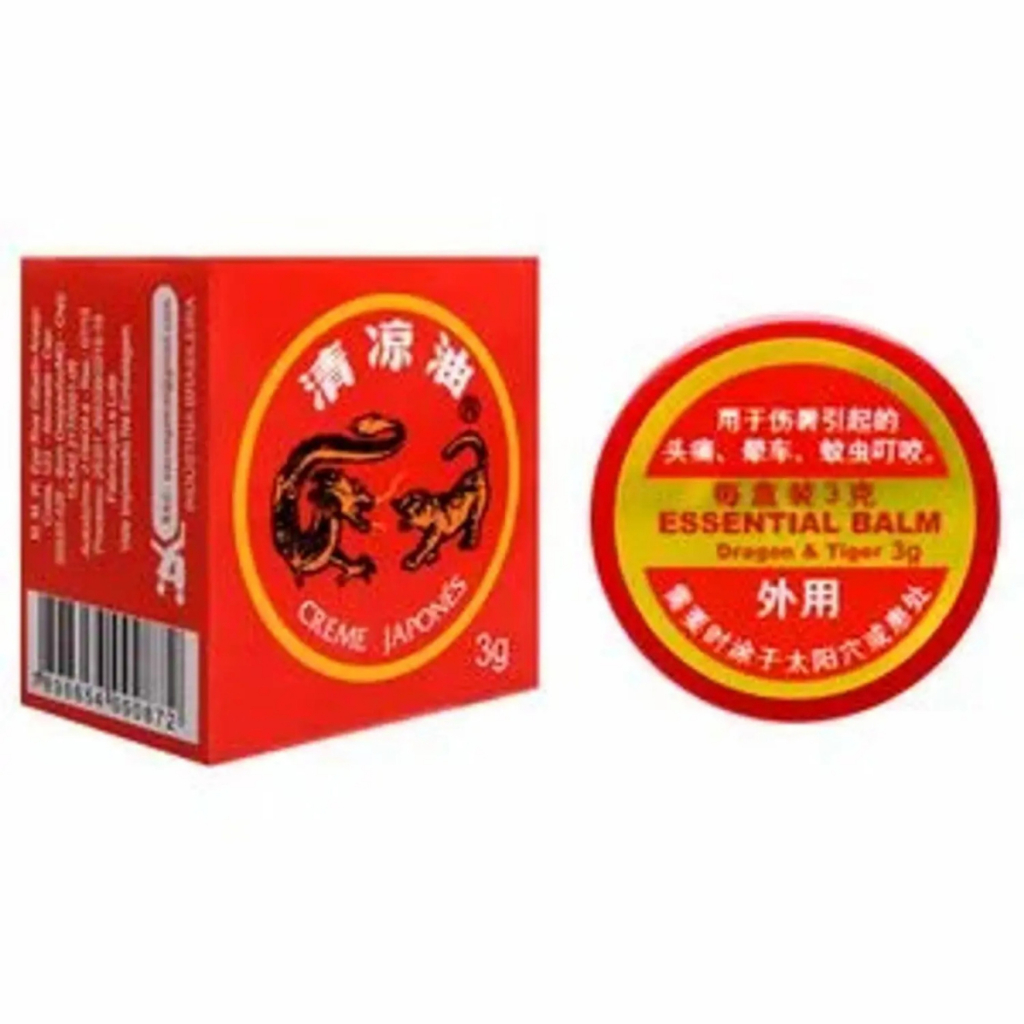 Kit 3 Pomadas Japonesas Dragon & Tiger 3g em Oferta na Shopee